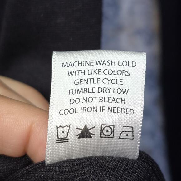 Trybe Jacket Womens Medium Black Asymmetrical Zip Long Sleeve Athleisure Workout - Picture 5 of 9